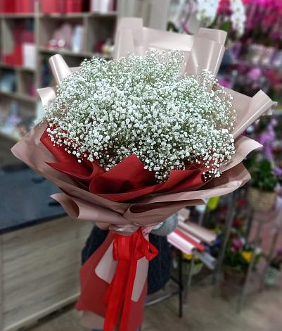 Букет цветов из: Гипсофила в Старобжегокай