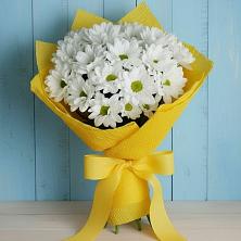 Букет цветов из:  Хризантемы в Старобжегокай