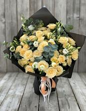 Букет цветов из:  Розы и Лизиантусы #REPLACE_PRED# Старобжегокай