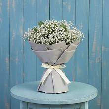 Букет цветов из:  Гипсофила в Старобжегокай