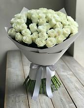 Букет 35 Белых роз #REPLACE_PRED# Старобжегокай