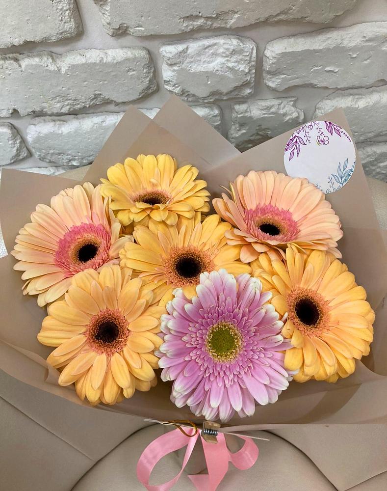 Букет цветов из: Герберы в Старобжегокай