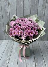 Букет цветов из:  Хризантемы в Старобжегокай