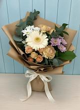 Букет цветов из:  Герберы и Хризантемы #REPLACE_PRED# Старобжегокай