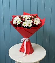 Букет цветов из:  Хризантемы #REPLACE_PRED# Старобжегокай