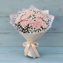 Букет цветов из:  Гвоздики #REPLACE_PRED# Старобжегокай