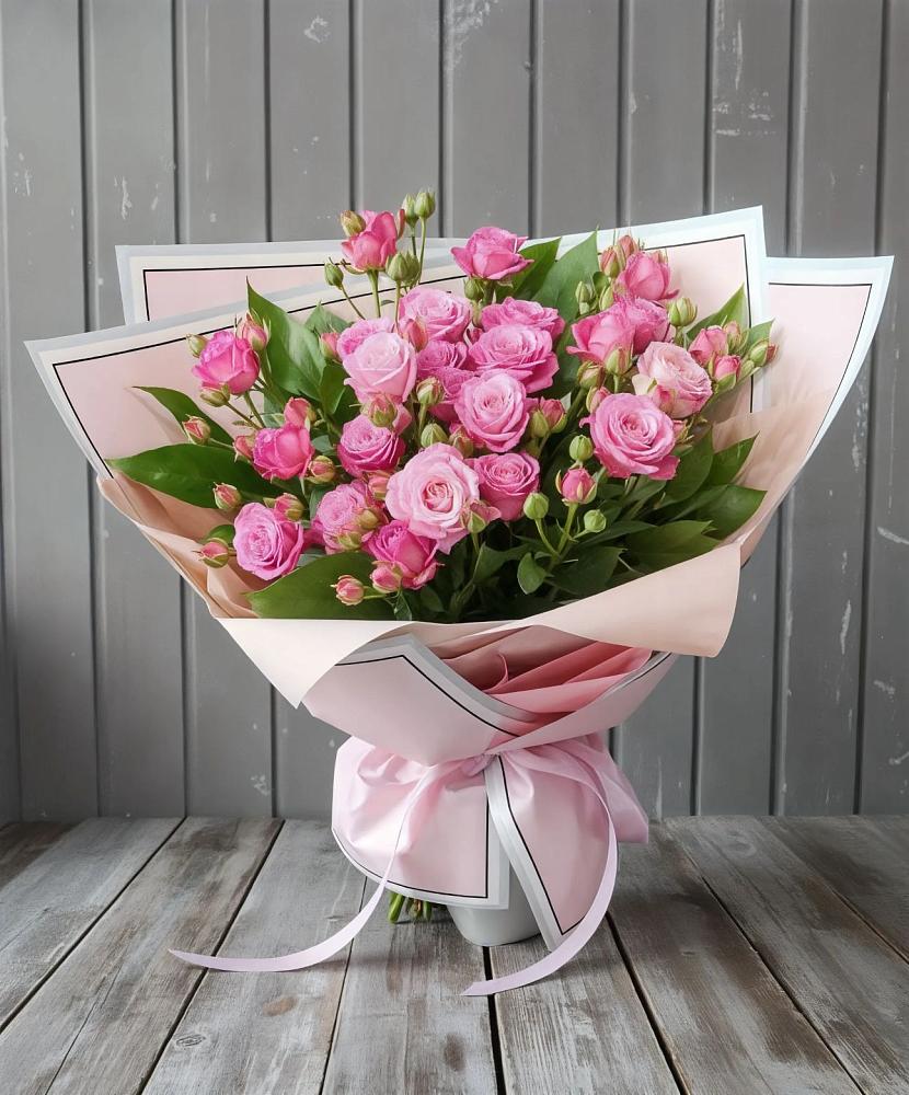 Букет Розовый кустик в Старобжегокай