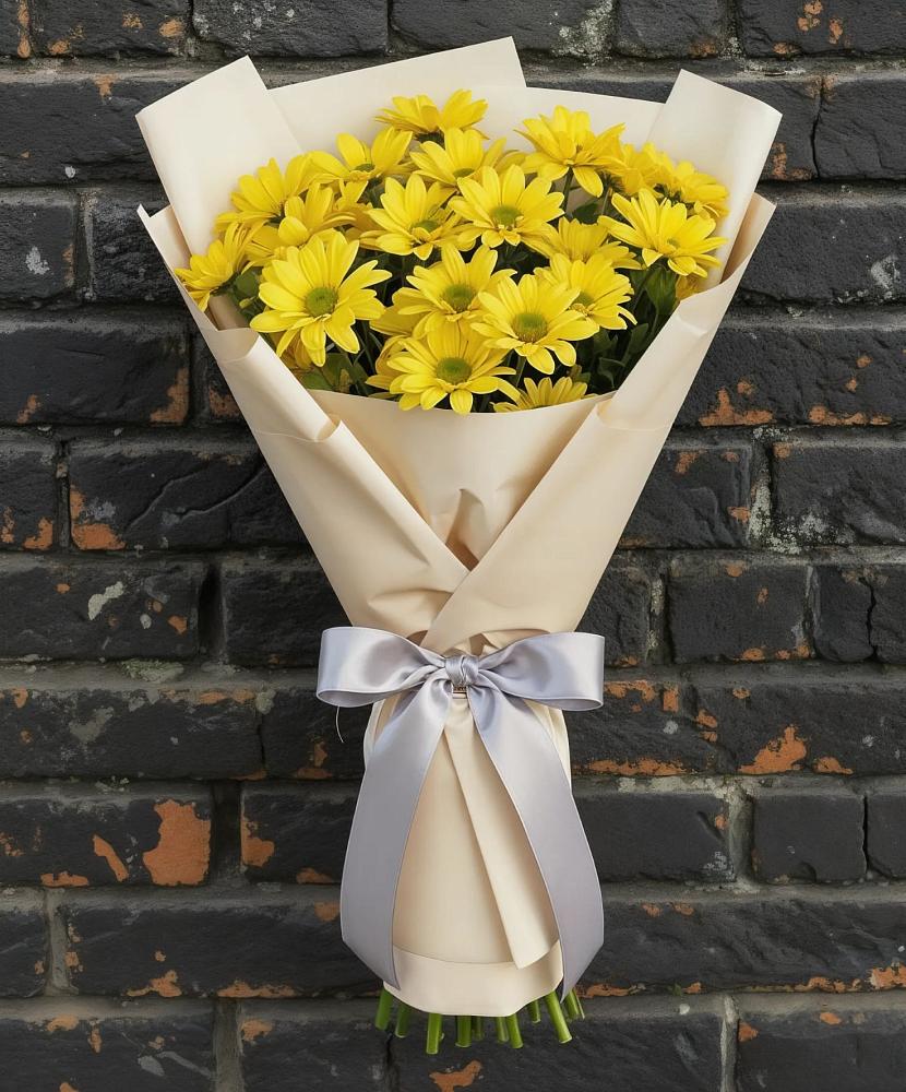 Букет цветов из: Хризантемы в Старобжегокай