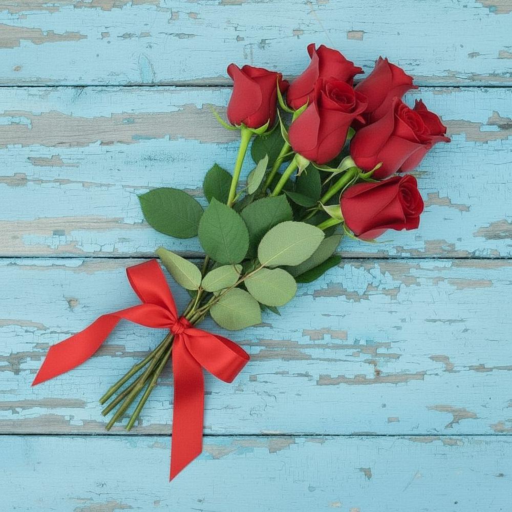 Букет Красные розы в Старобжегокай