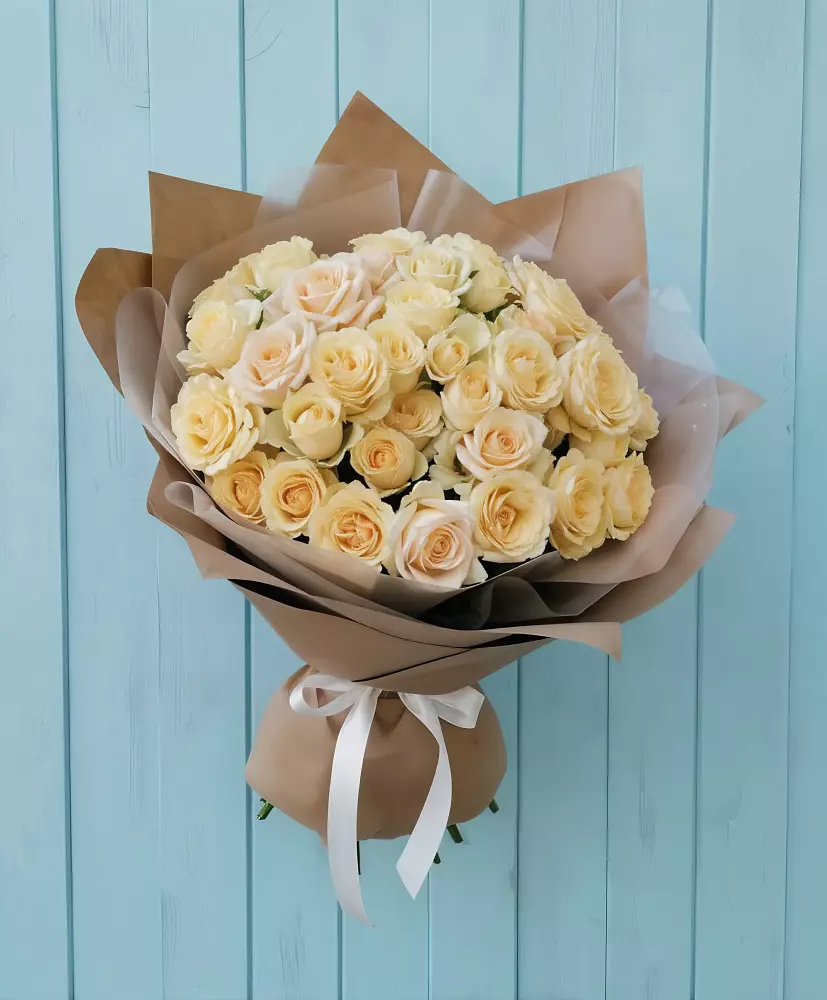 Букет Кремовое облако в Старобжегокай