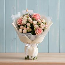 Букет цветов из:  Розы #REPLACE_PRED# Старобжегокай