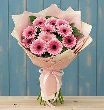 Букет цветов из:  Герберы #REPLACE_PRED# Старобжегокай
